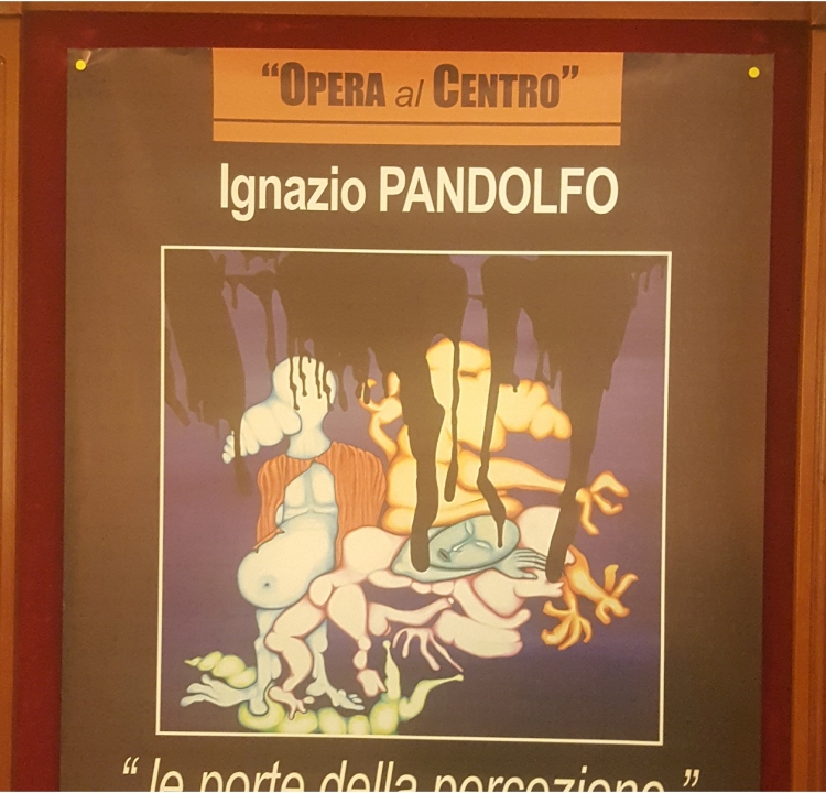 Personale di Ignazio Pandolfo al Teatro di Messina per ARTE in Centro. Un sofferto  quasimodiano senso della vita.