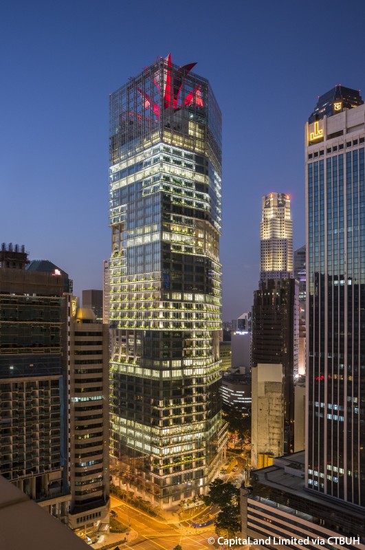 capitagreen - Toyo Ita   Associated - CTBUH award winner for Asia - Ausatralasia