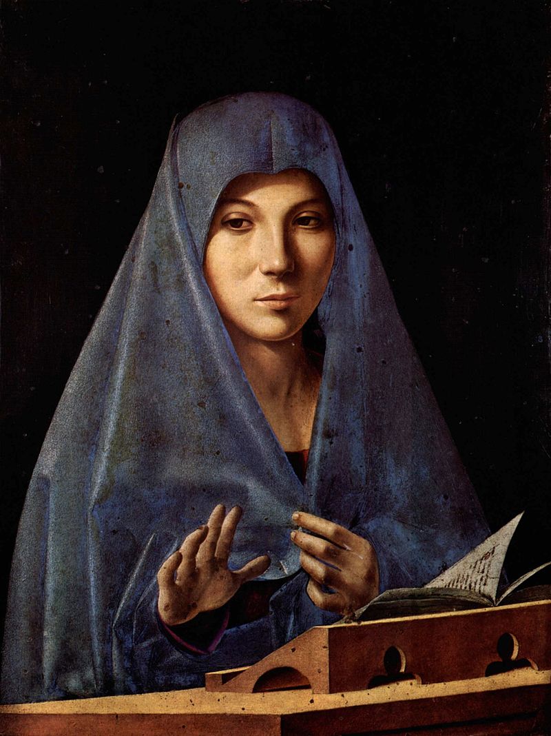 Antonello da Messina Virgin Annunciate Galleria Regionale della Sicilia Palermo