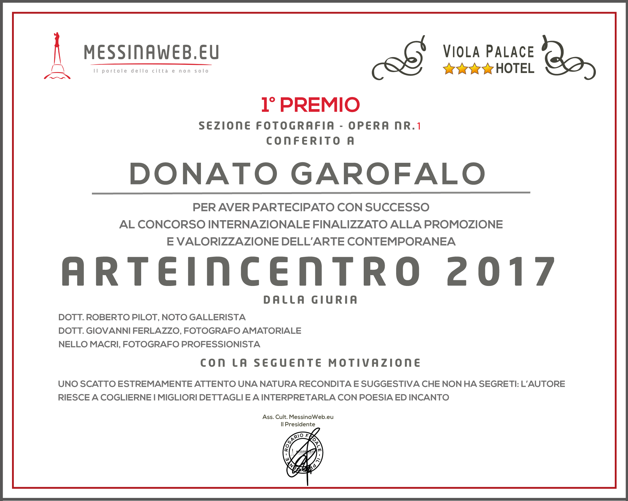 1PREMIO donato