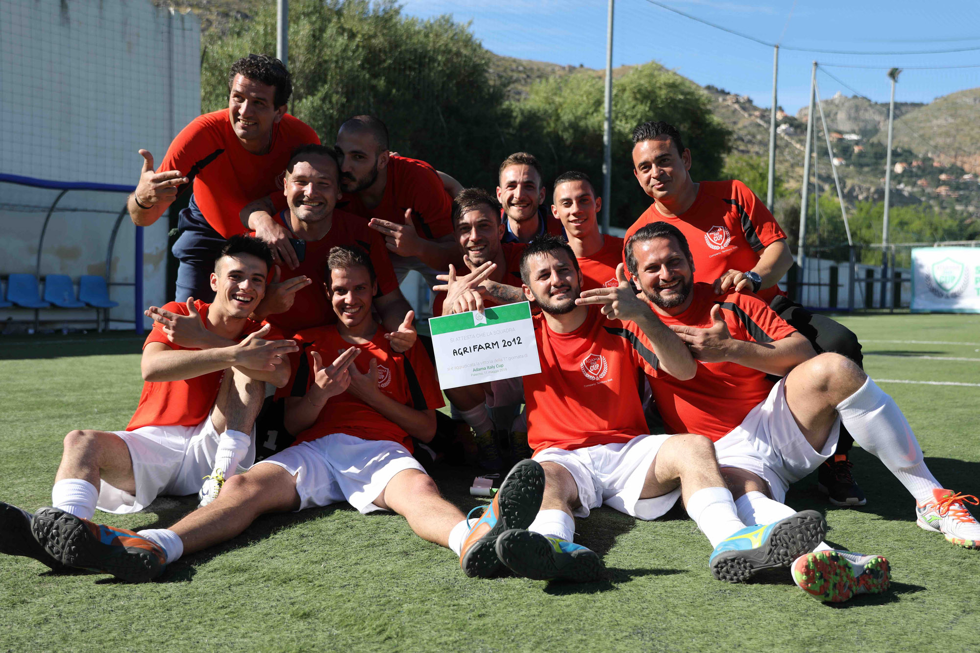 La squadra Agrifarm 2012 di Marsala