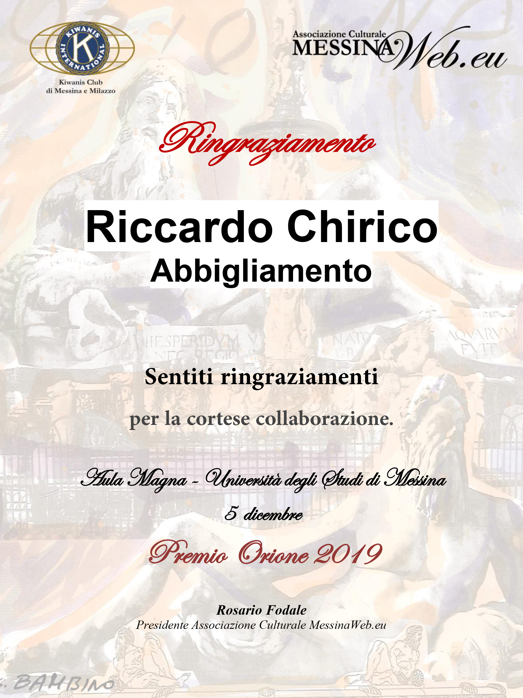  Riccardo Chirico Abbigliamento