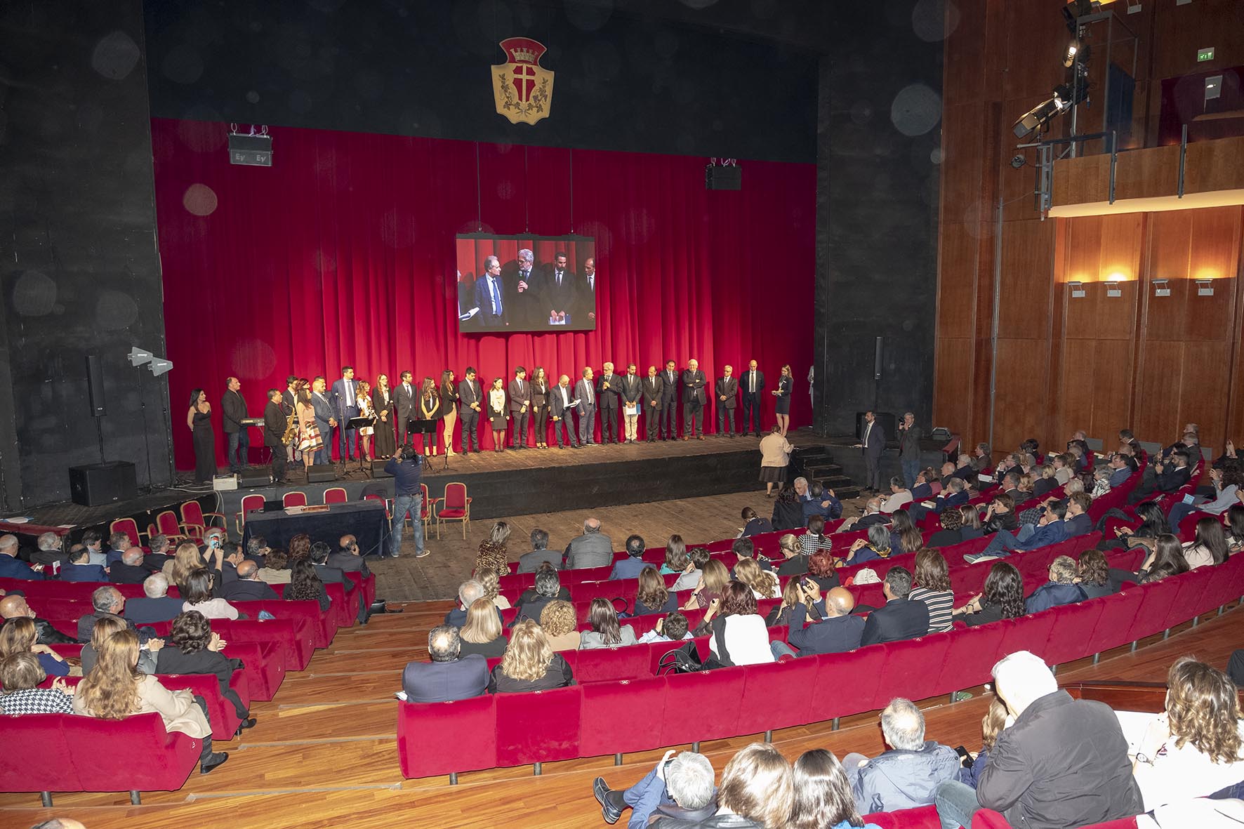 Il pubblico al Teatro