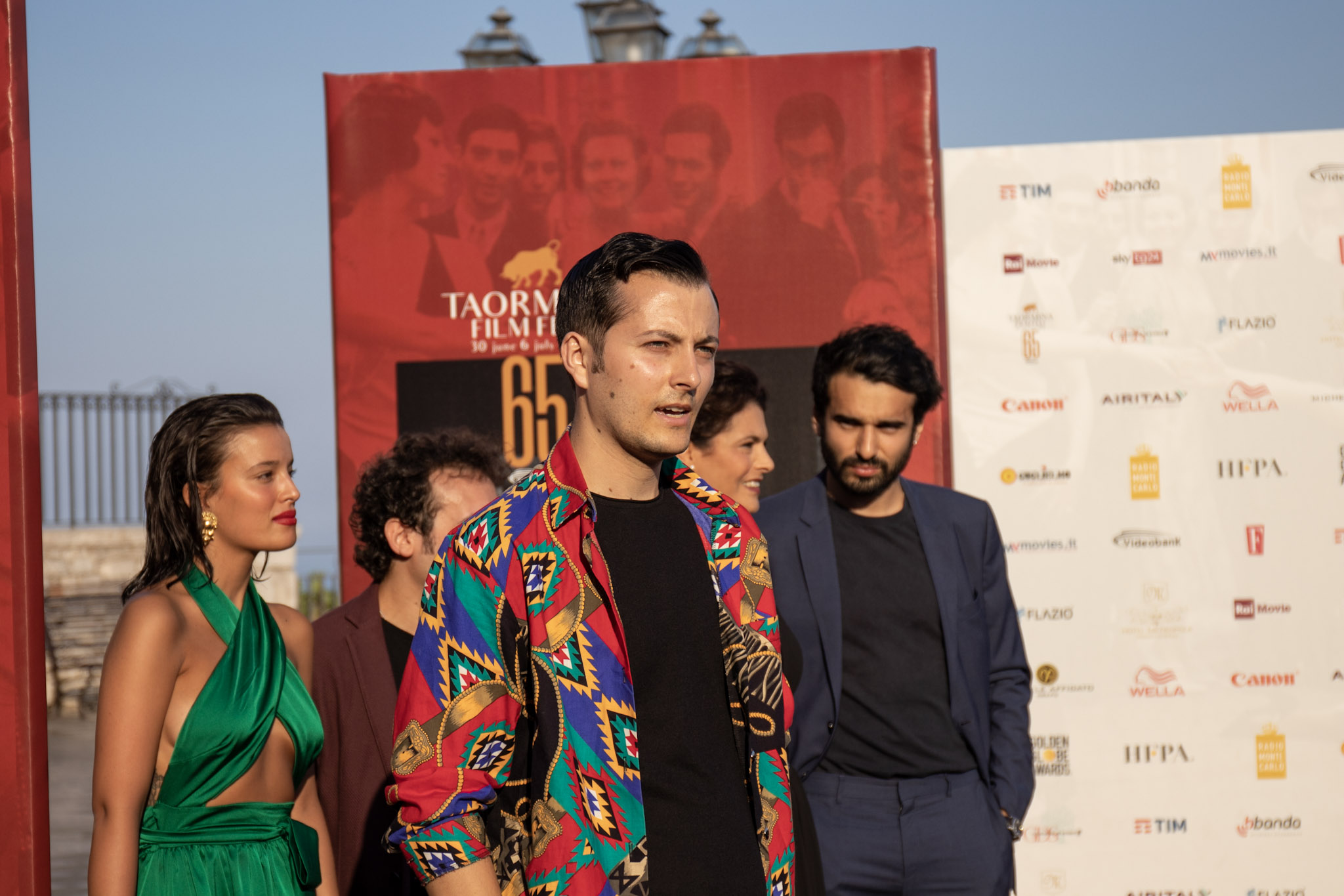 Taormina Fest Julien Paolini Amare Amaro redcarpet