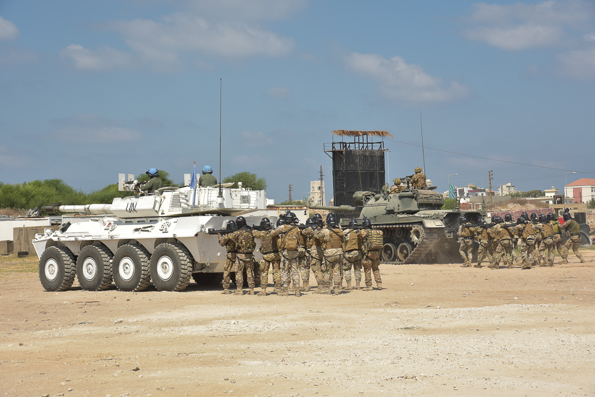 UNIFIL Addestramento congiunto forze di UNIFIL e Forze Armate Libanesi 3