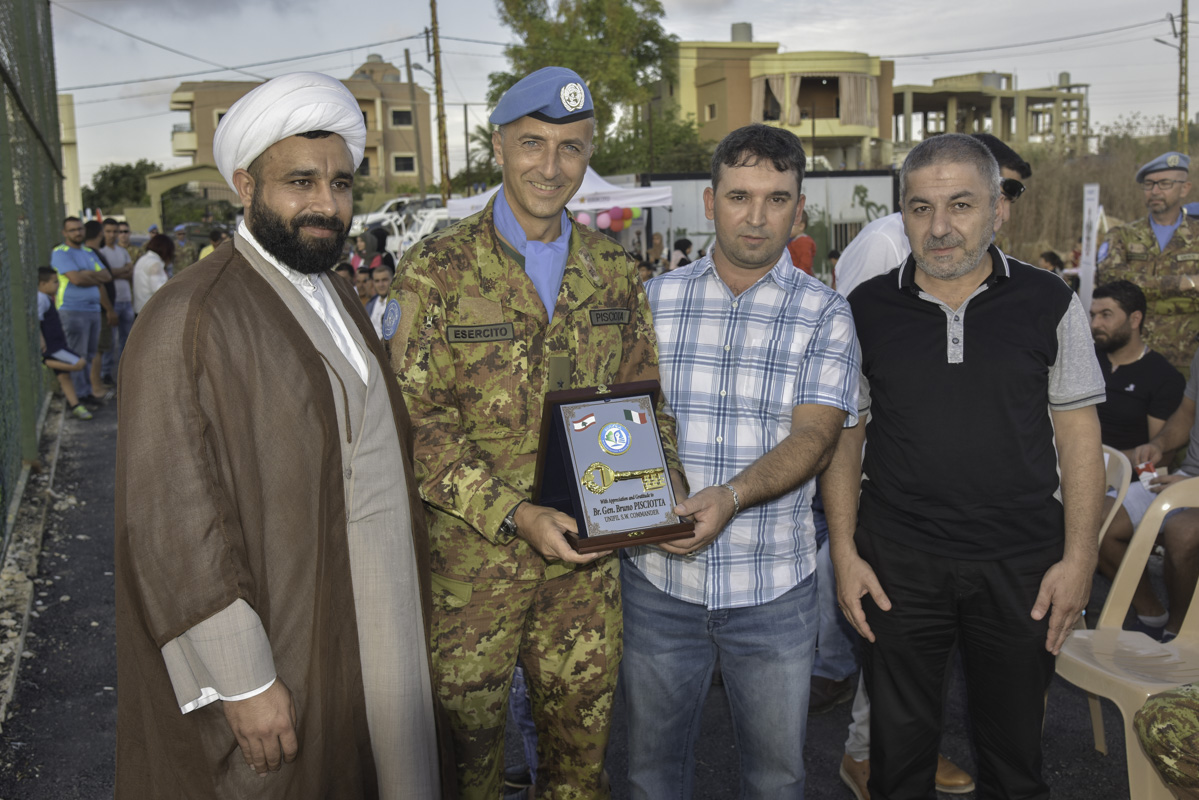UNIFIL Consegnate le chiavi di Majda Zun al contingente italiano 1