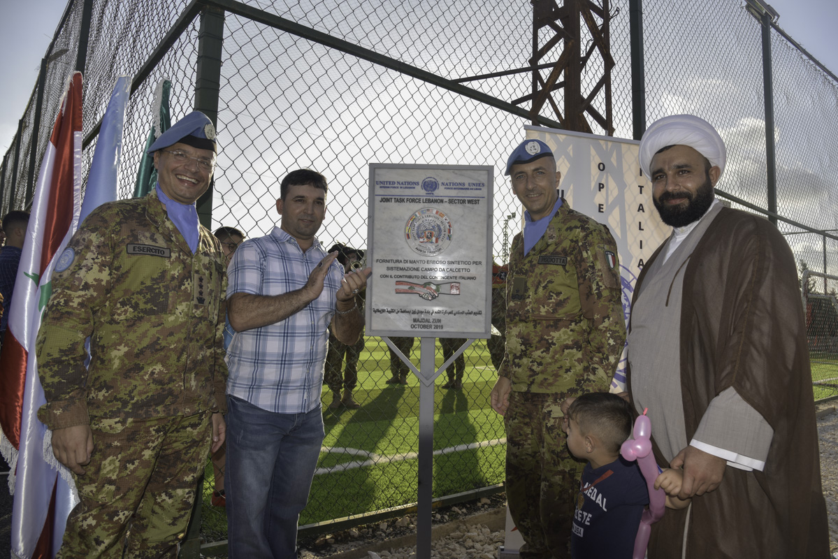 UNIFIL Consegnate le chiavi di Majda Zun al contingente italiano 4