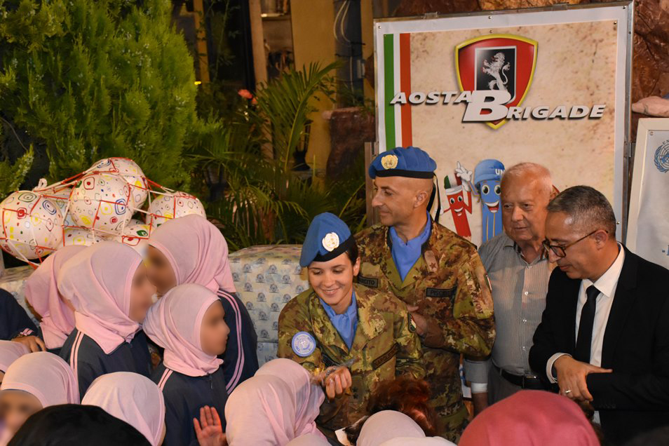 UNIFIL Donazione per lOrfanotrofio di Tibnin 1 4