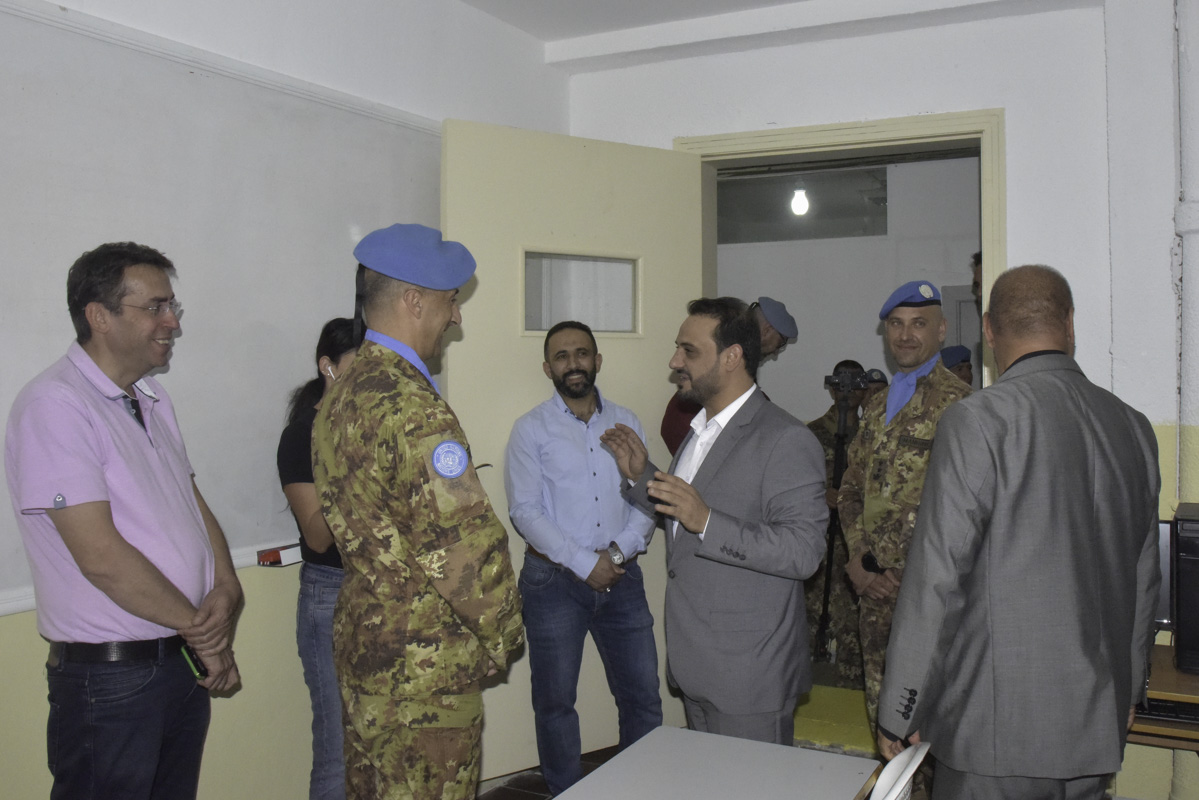 UNIFIL INAUGURAZIONE ISTITUTO TECNICO BINT JUBAYL 8