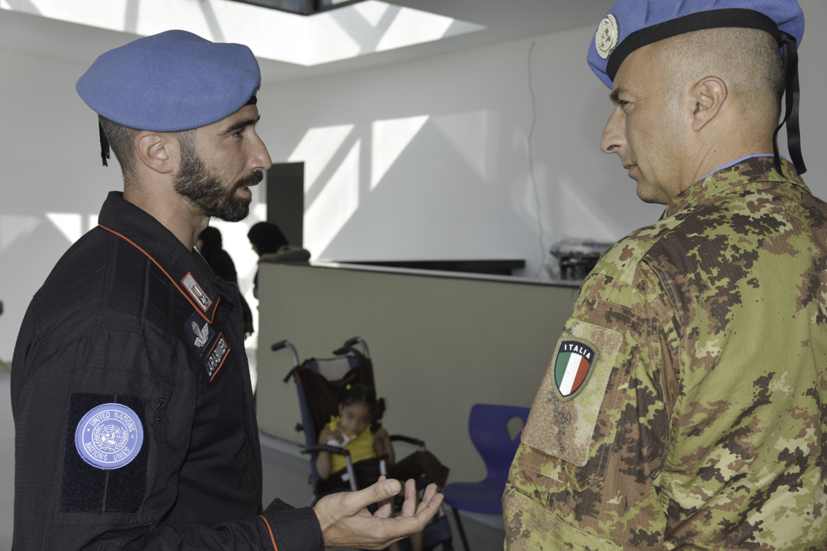 UNIFIL Il Contingente italiano adotta in Libano la Tecnica Multisistemica in Acqua Metodo Caputo Ippolito 18
