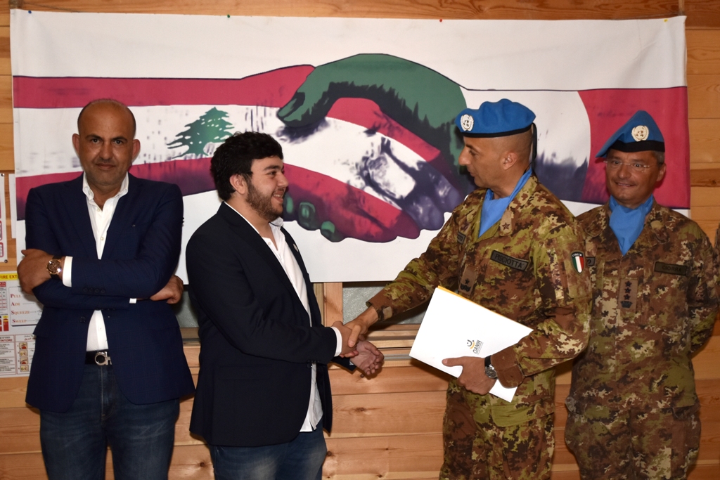 UNIFIL Il contingente italiano dona fondi per un intervento di trapianto di cuore 3