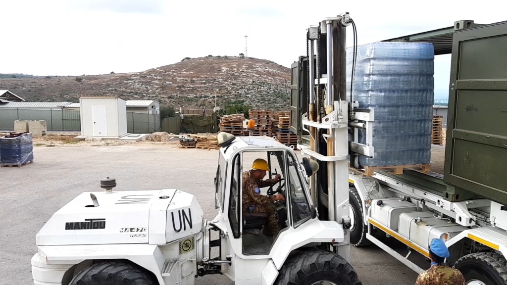UNIFIL La logistica del Contingente Italiano in Libano 13