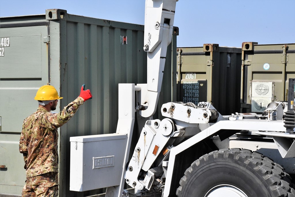 UNIFIL La logistica del Contingente Italiano in Libano 7