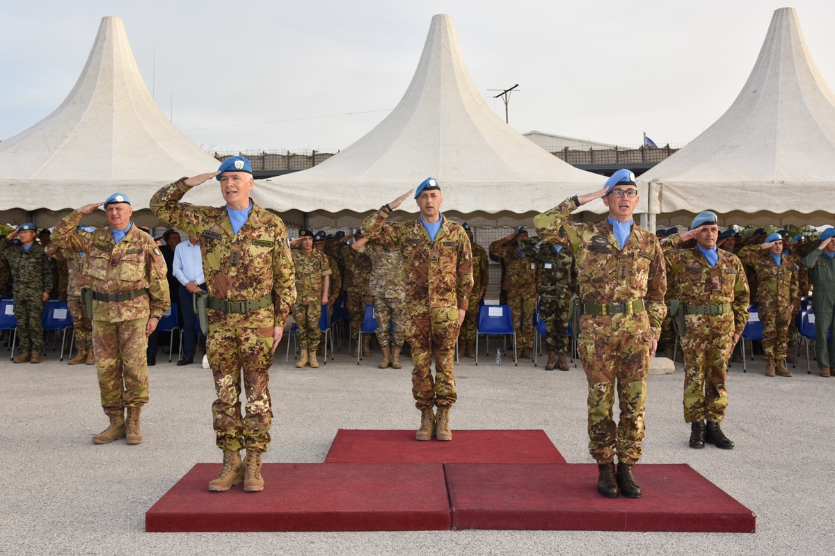 UNIFIL TOA CSS BN un momento della cerimonia