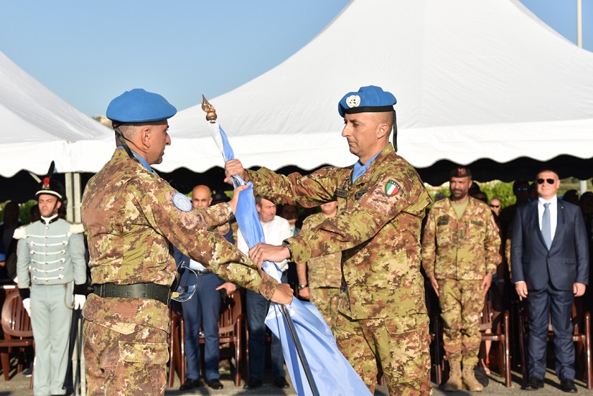 UNIFIL ITALBATT TOA colonnello Giannattasio e generale Pisciotta