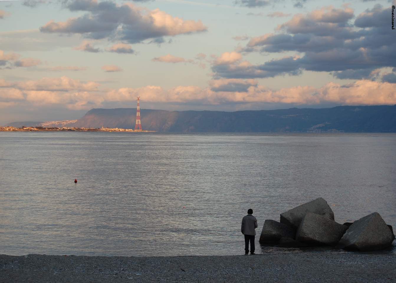 in riva al mare