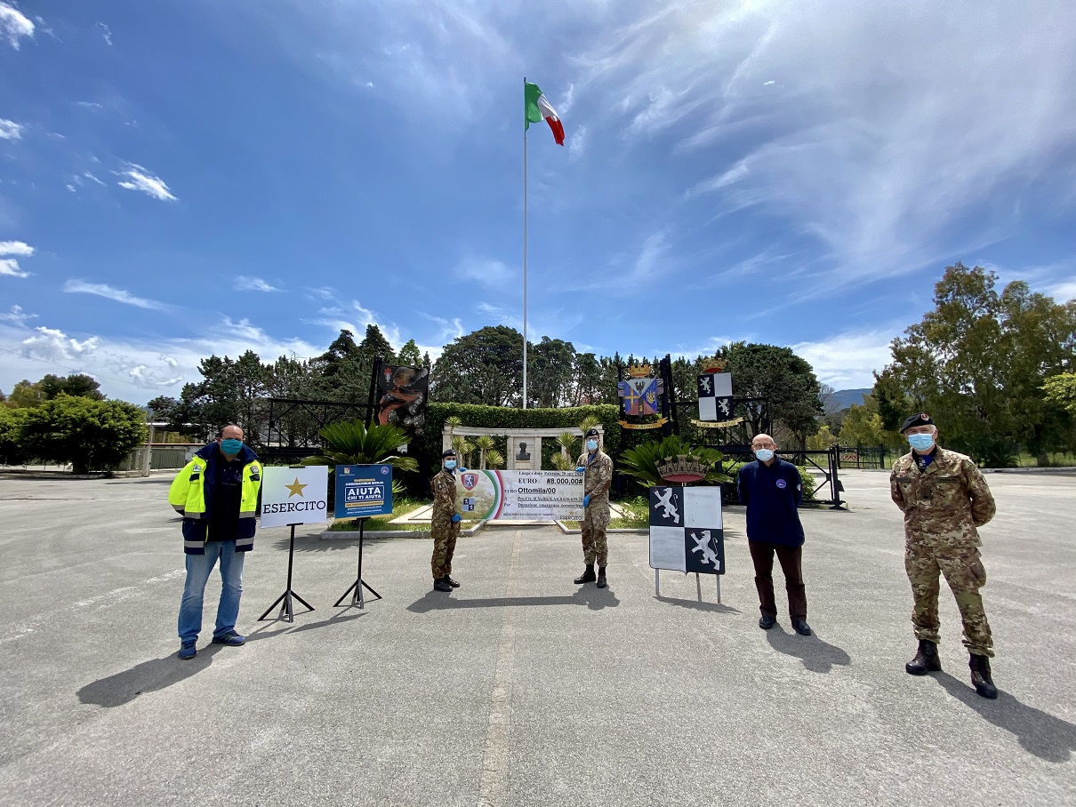 Il capo della protezione Civile siciliana incontra i militari dellEsercito 2