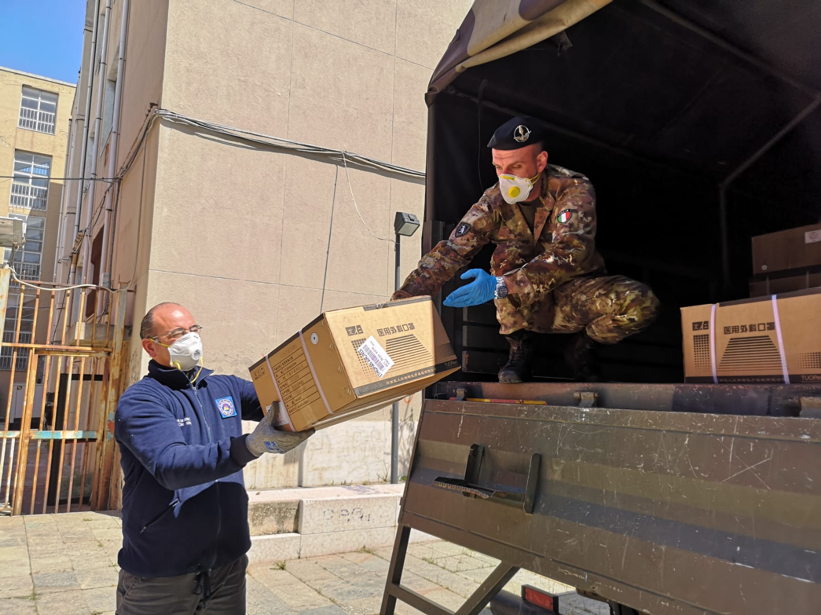 Il reggimento Logistico Aosta supporta la Protezione civile regionale 4