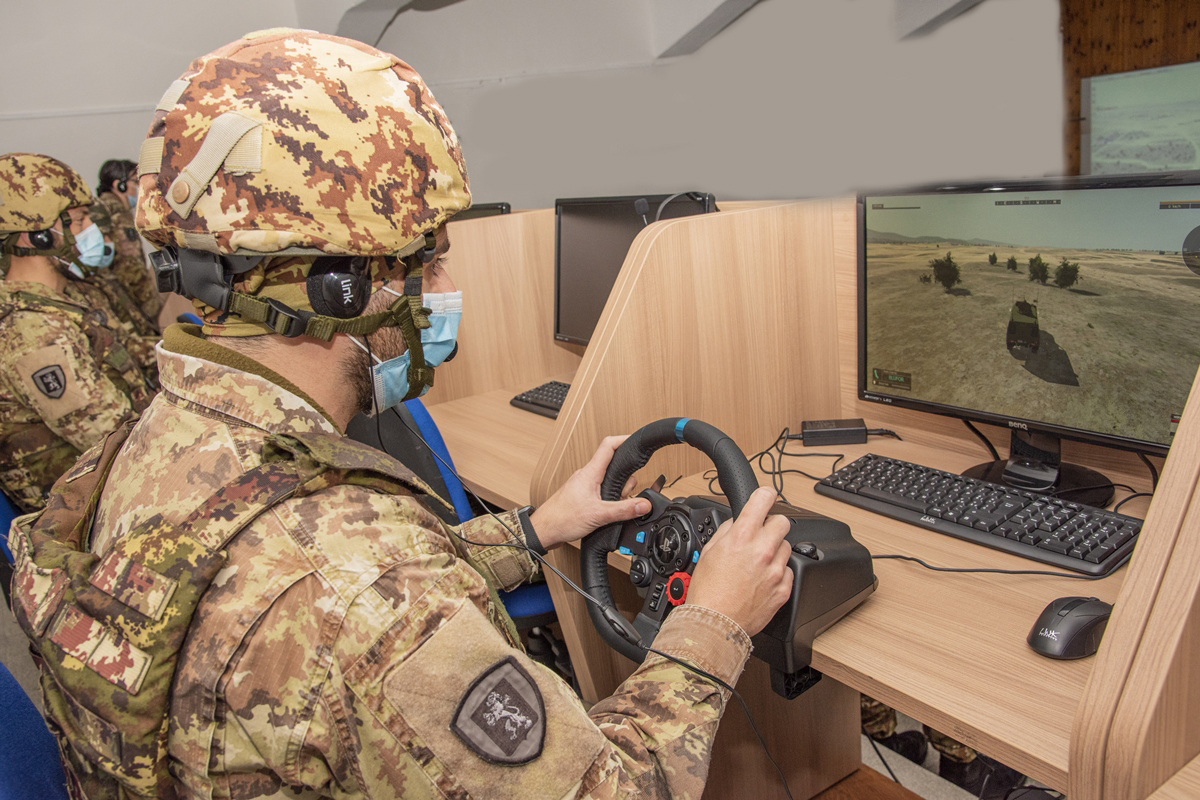 3. Le Unità di Manovra si addestrano con il simulatore Virtual Battle Space VBS 1
