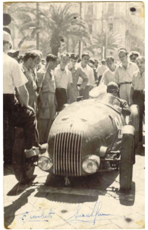 Fiat 1100 monoposto di Scionti