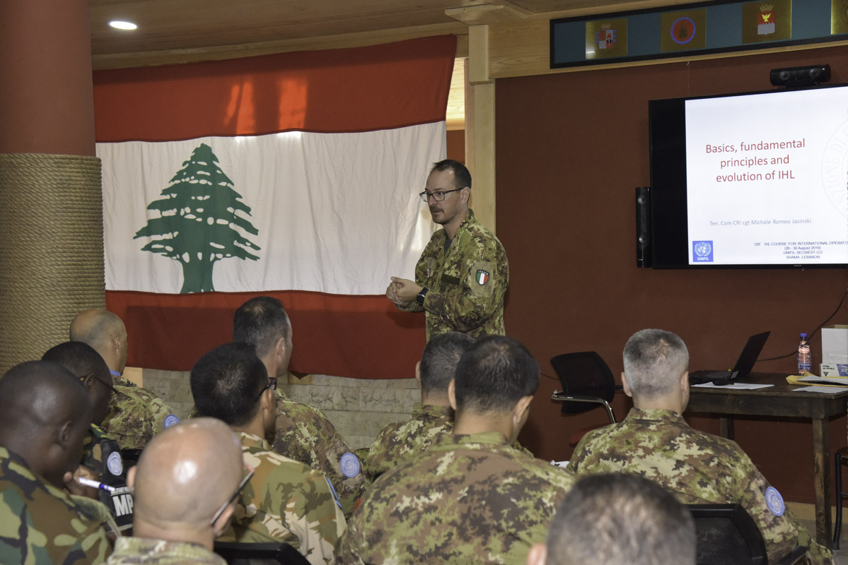 UNIFIL Corso di diritto internazionale umanitario 13