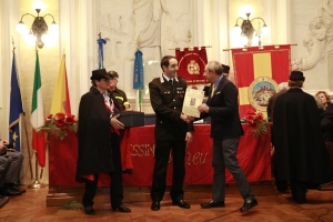 PREMIO ORIONE SPECIALE 2017 conferito alla Sezione Biologia - Reparto Carabinieri Investigazioni Scientifiche - di Messina comandata dal Magg. inv sc Carlo Giovanni Romano.