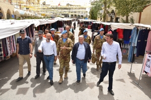 Market Walk: in Libano diventa una attività di pattugliamento.  I Caschi Blu Italiani in Libano sul concetto di Market Walk sviluppano il nuovo metodo del Pooled