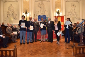 Premio Speciale Orione 2019 - &quot;Attestato di Benemerenza&quot; - Sovrintendente Capo  della Polizia di Stato  PERNICANO Nunzia  della Sezione Polfer di Messina.