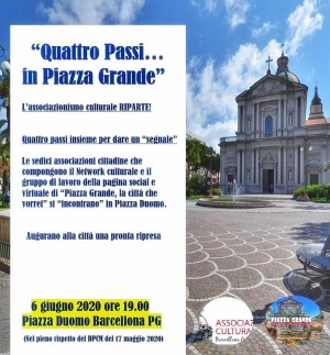 Barcellona Pozzo di Gotto: l’associazionismo culturale cittadino riparte da Piazza Duomo per dare un segnale di ripresa