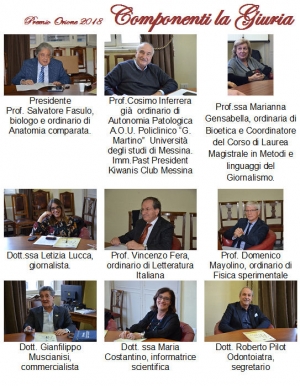 MESSINA - AL LAVORO LA COMMISSIONE PER L’ASSEGNAZIONE DEL PREMIO ORIONE 2018