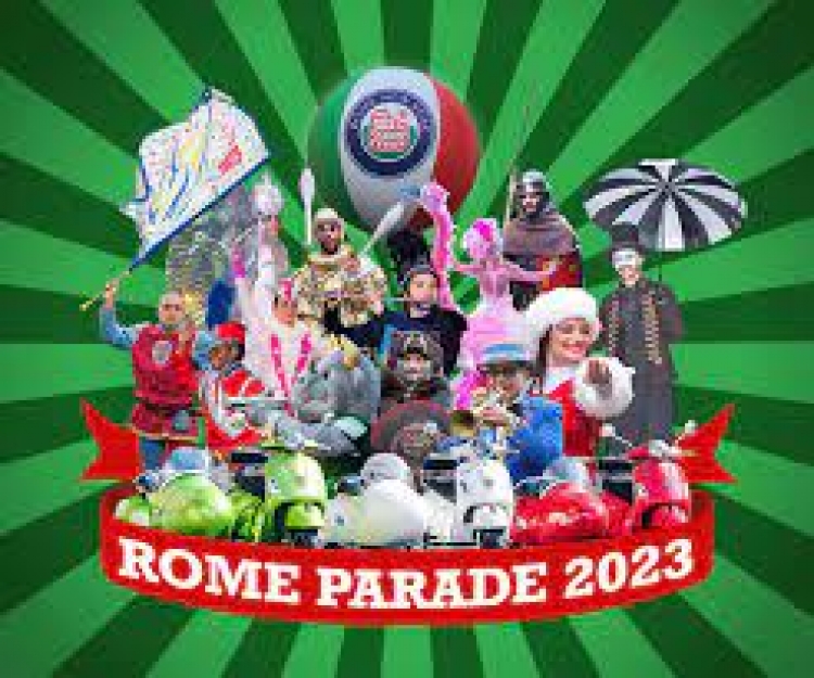 ROME PARADE ai posti di partenza con 1500 artisti in marcia!