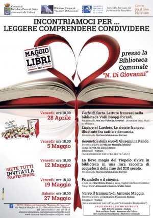 “Il Maggio dei Libri” alla Biblioteca Comunale di Barcellona Pozzo di Gotto