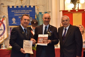 Premio Speciale Orione 2019 - &quot;Attestato di Benemerenza&quot; -  RIZZO Angelo, socio Associazione Arma  Aeronautica -  Sezione di Catania  M.O. Cap. Pil. Italo D’Amico