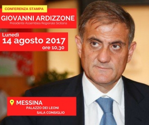 ARS: DOMANI A MESSINA CONFERENZA STAMPA DEL PRESIDENTE ARDIZZONE