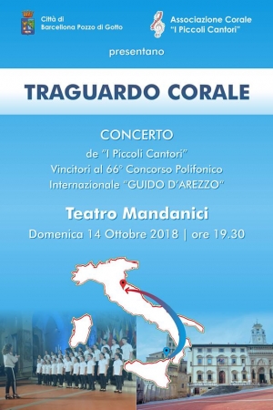 Barcellona Pozzo di Gotto: “I Piccoli cantori” rinnovano l’appuntamento al Teatro Mandanici per festeggiare il successo conseguito al 66° Concorso Polifonico Internazionale “Guido d’Arezzo”.