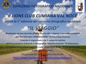 CONCORSO FOTOGRAFICO NAZIONALE “IL VIAGGIO” (1° Edizione)