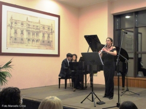 Barcellona Pozzo di Gotto: il concerto del Duo Cuva Correnti nel Foyer del Teatro Mandanici