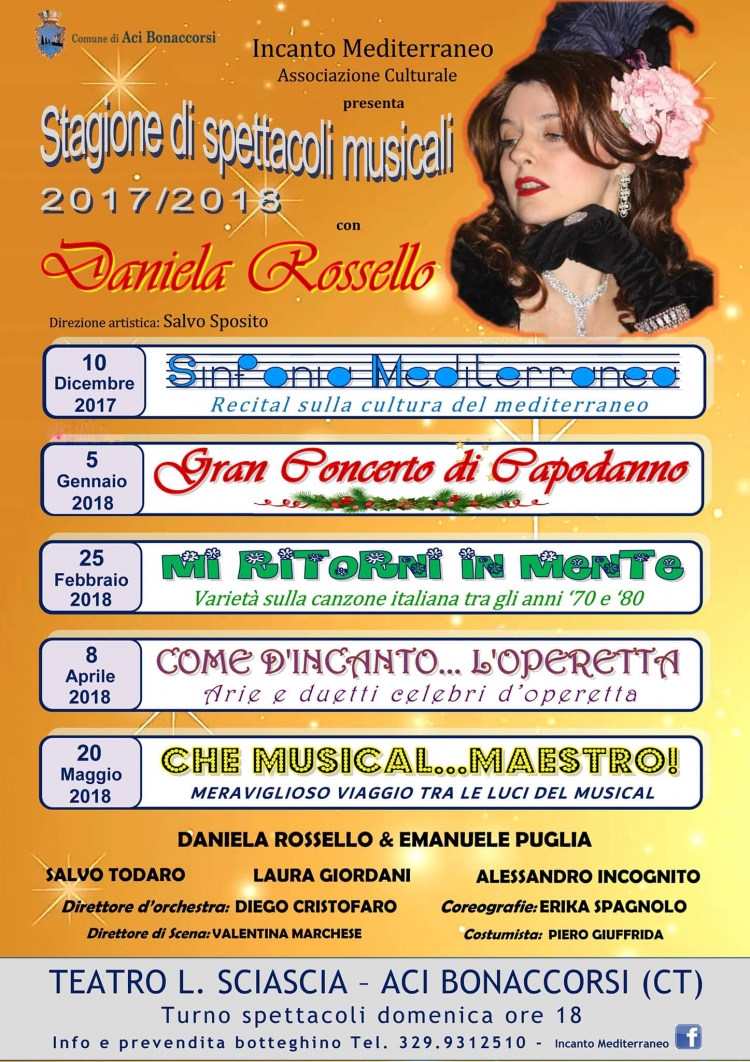 Gran concerto ad Aci Bonaccorsi il 5 gennaio