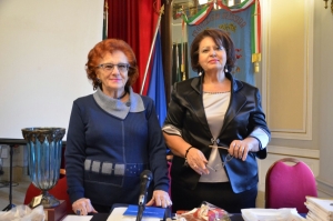 Italia Cicciò e Maria Teresa Prestigiacomo premiano  al Mare Nostrum, anno 2016