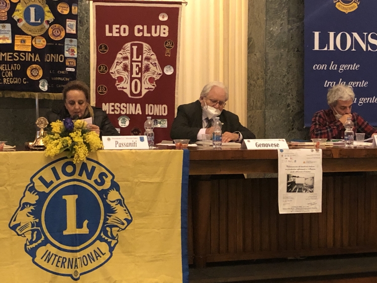 Convegno del Lions Club Messina Ionio sul cinema a Messina.  Ospite il regista e sceneggiatore Aurelio Grimaldi