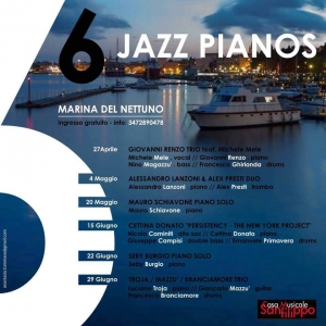 Programma jazz al Marina di Nettuno Con Gianni Renzo dal 27 aprile
