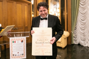 Consegnato ad Euristeo Ceraolo il XVI Premio Internazionale ISFOA alla Carriera e per il sociale