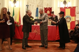 PREMIO ORIONE SPECIALE 2017 conferito  al  Nucleo Operativo Provinciale dell'lspettorato Ripartimentale delle Foreste di Messina,  diretta dal Commissario Superiore forestale  Giovanni Giacoppo