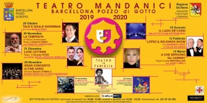 Barcellona Pozzo di Gotto: il cartellone 2019/2020 del Teatro Mandanici