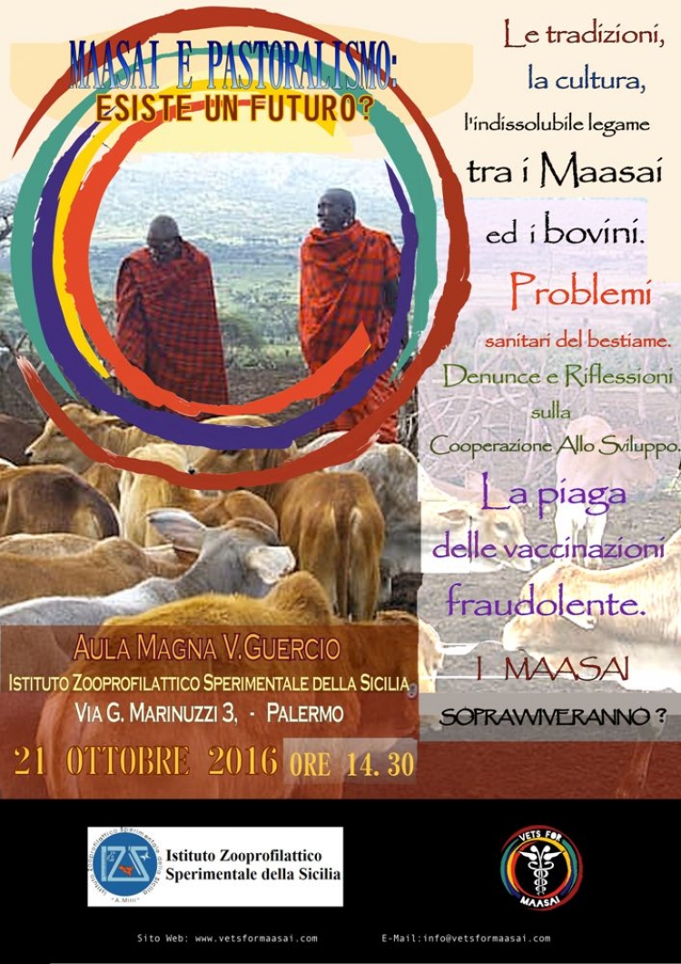 ISTITUTO ZOOPROFILATTICO: I pastori Masai domani arrivano a Palermo