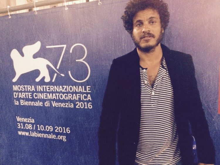 IL NOTO ATTORE MOHAMED ZOUAOUI REGISTA ATTORE DI &quot; FARIDA&quot; PREMIO MIGRARTI AL FESTIVAL DI VENEZIA