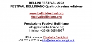 Bing Bing Wang: “Tutti pazzi per Bellini in Cina” Giovedì 13 Ottobre alla Badia di Sant’Agata a Catania il concerto del popolare soprano cinese