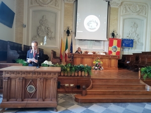 L&#039;UNIVERSITA&#039; DI MESSINA HA OSPITATO IL CONVEGNO “ IL SIGNIFICATO STORICO DEL CENTENARIO DELLA VITTORIA”TRA GLI INTERVENTI QUELLO  DEL COMM.PROF.DOMENICO VENUTI