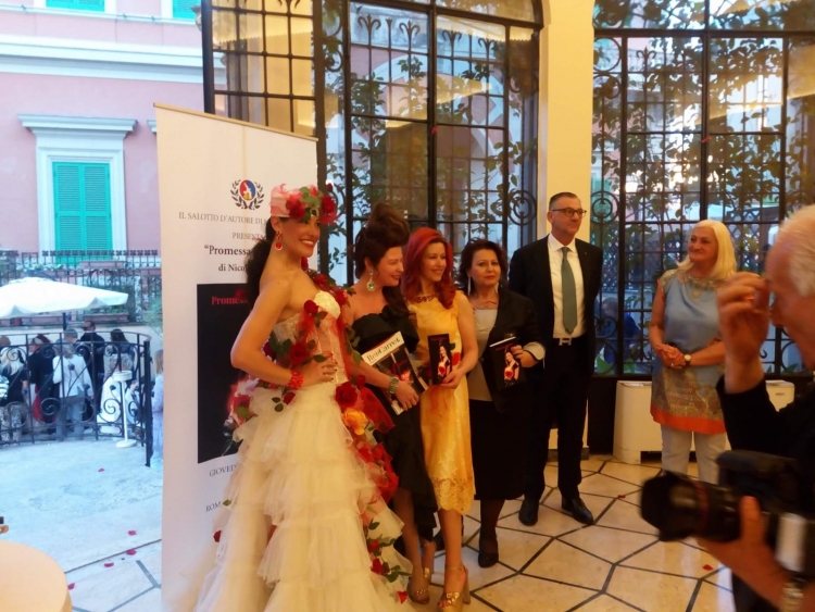 Nicole Rose  protagonista con Promessa d&#039;amore al Castello di San Marco Charming&amp; SPA Hotel di Calatabiano