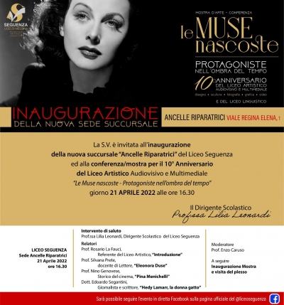 Presso l&#039; Istituto  *Ancelle Riparatrici* la Nuova Succursale del Cineforum Orione